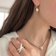 14K GOLD DIAMOND ESTHER NECKLACE