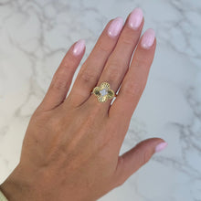 14K GOLD DIAMOND SOPHIE CLOVER RING