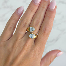 14K GOLD DIAMOND DARA HEART RING