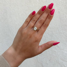 14K GOLD DIAMOND SMALL JESSIE CUSHION RING