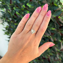 14K GOLD DIAMOND MARCI HEART RING