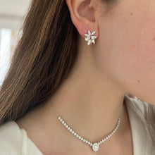 14K GOLD DIAMOND KIMBERLY ROUND NECKLACE