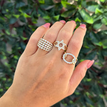 14K GOLD DIAMOND ADI MAGEN DAVID RING