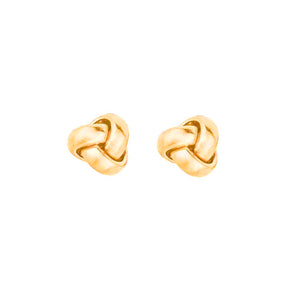 14K GOLD SMALL SIENNA KNOT STUDS