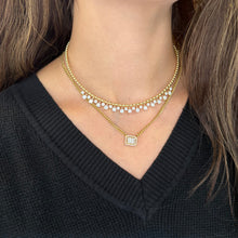 14K GOLD DIAMOND ODELIA NECKLACE