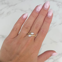 14K GOLD DIAMOND JILL RING