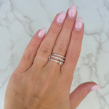 14K GOLD DIAMOND LISA NAIL RING