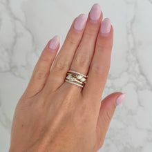14K GOLD DIAMOND ROBIN RING