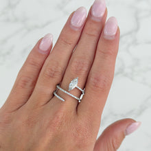 14K GOLD DIAMOND TILA RING