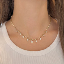 14K GOLD DIAMOND JANICE NECKLACE