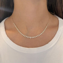 14K GOLD DIAMOND MILLIE NECKLACE