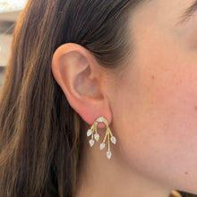 18K GOLD DIAMOND RAELYNN EARRINGS