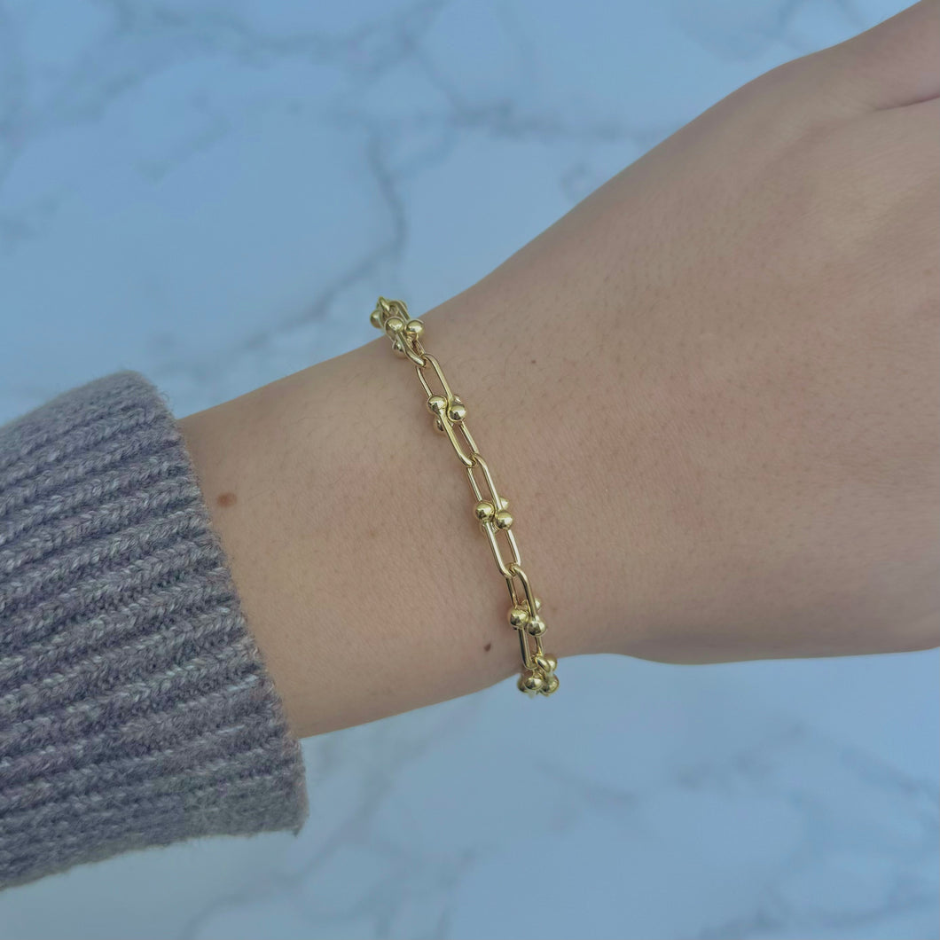 14K GOLD SMALL GIANNA BRACELET