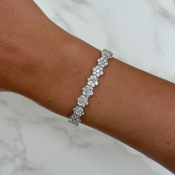 14K GOLD DIAMOND NINA BRACELET