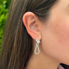 14K GOLD DIAMOND FAYE EARRINGS