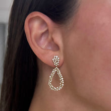 14K GOLD DIAMOND JOSIE EARRINGS