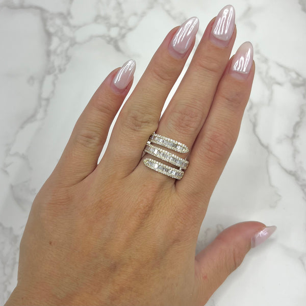 14K GOLD DIAMOND ARIANA RING