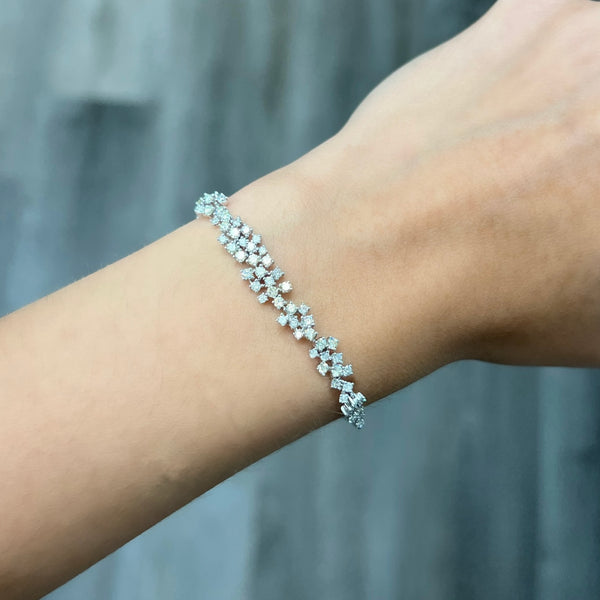 14K GOLD DIAMOND GINGER BRACELET