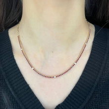 14K GOLD DIAMOND RUBY ELLIE CHOKER