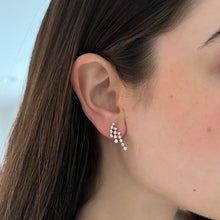 14K GOLD DIAMOND DANA STUDS