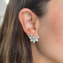 14K GOLD DIAMOND ELIZABETH EARRINGS