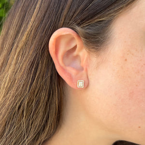 14K GOLD DIAMOND JESSICA EARRINGS