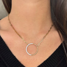 14K GOLD DIAMOND TRACEY NECKLACE