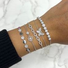 14K GOLD DIAMOND CIRCLES BRACELET