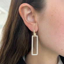 14K GOLD DIAMOND POLLY EARRINGS