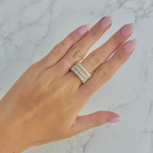 14K GOLD DIAMOND JANIS RING
