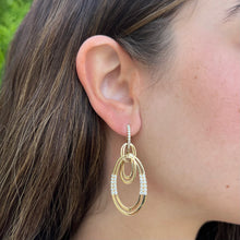 14K GOLD DIAMOND ARYA EARRINGS