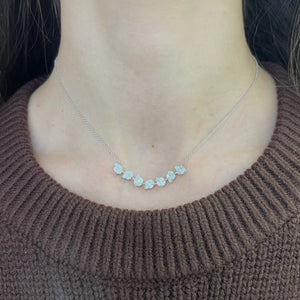 14K GOLD DIAMOND DIEDRE NECKLACE