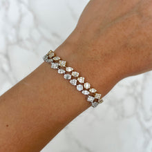 14K GOLD DIAMOND DARCY BRACELET