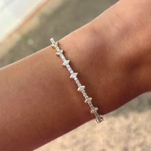 14K GOLD DIAMOND JUDITH FLEX BANGLE