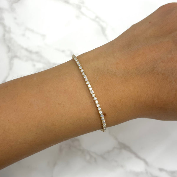 14K GOLD DIAMOND 1.50 CT GILA TENNIS BRACELET