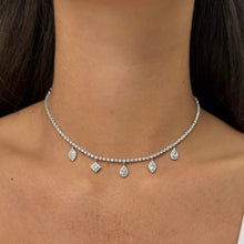 14K GOLD DIAMOND SARA NECKLACE