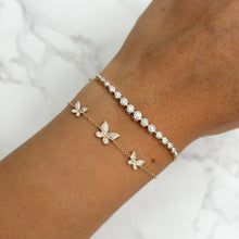 14K GOLD DIAMOND REMI BUTTERFLY BRACELET
