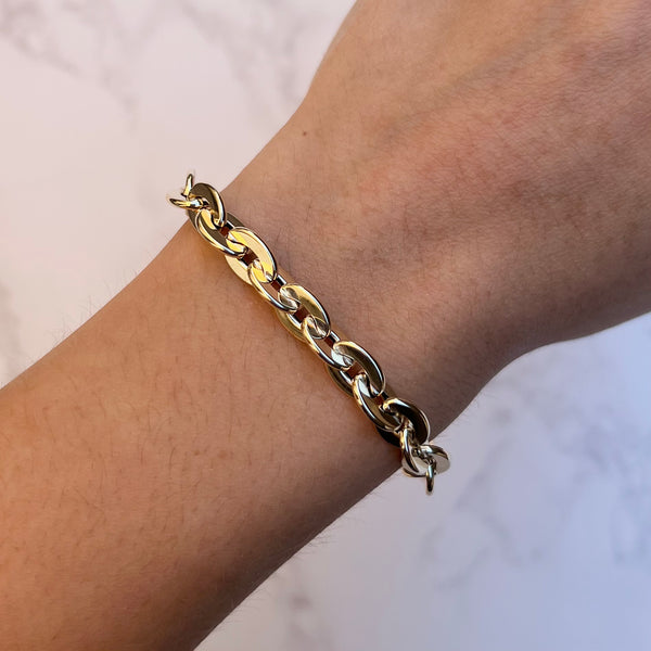 14K GOLD EMMY BRACELET