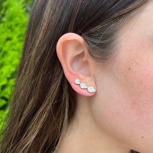 14K GOLD DIAMOND CHRISTINA EARRINGS