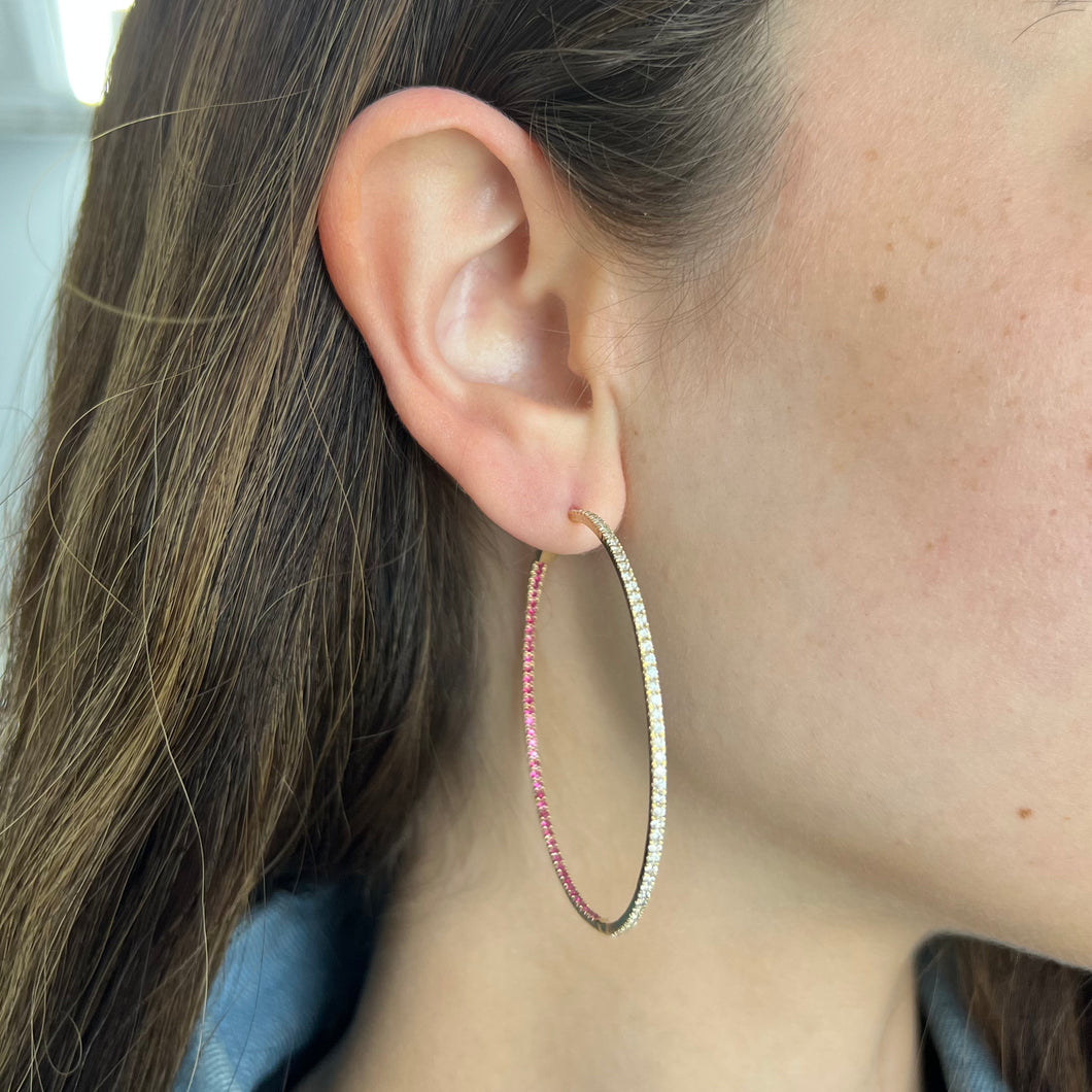 14K GOLD DIAMOND RUBY 2