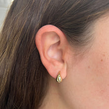 14K GOLD SMALL LUNA DROP EARRINGS