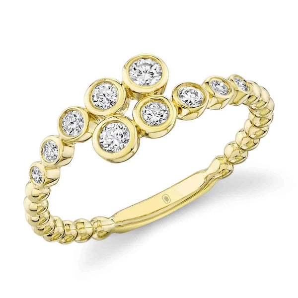 14K GOLD DIAMOND HANNAH RING