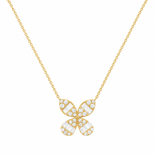 14K GOLD DIAMOND JENNY BUTTERFLY NECKLACE