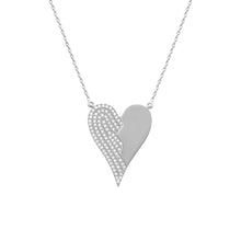 14K GOLD DIAMOND JACI HEART NECKLACE