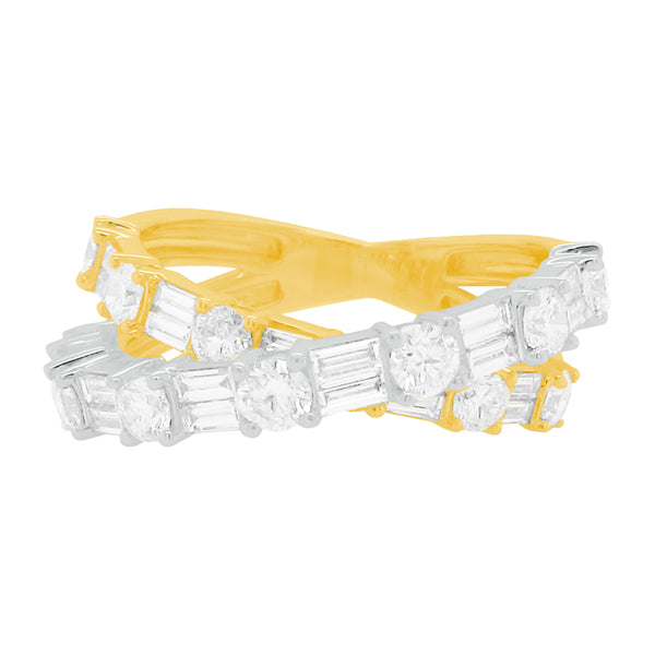14K GOLD DIAMOND JACI RING