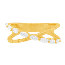 14K GOLD DIAMOND FAYE RING