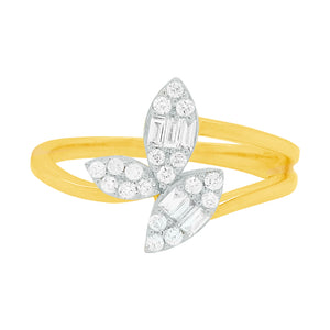 14K GOLD DIAMOND NIKKI RING