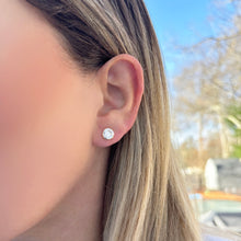 14K GOLD 3.00 CT LAB GROWN DIAMOND BEZEL STUDS