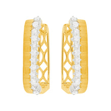 14K GOLD DIAMOND NINA HUGGIES