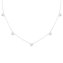 14K GOLD DIAMOND FELICIA HEART NECKLACE